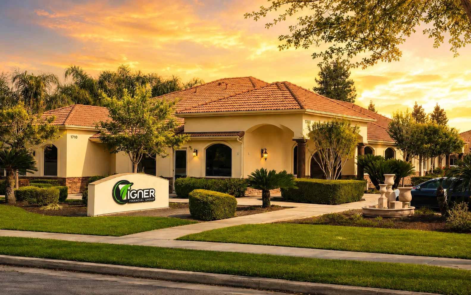 The Tigner Insurance & Associates office in Tulare, California